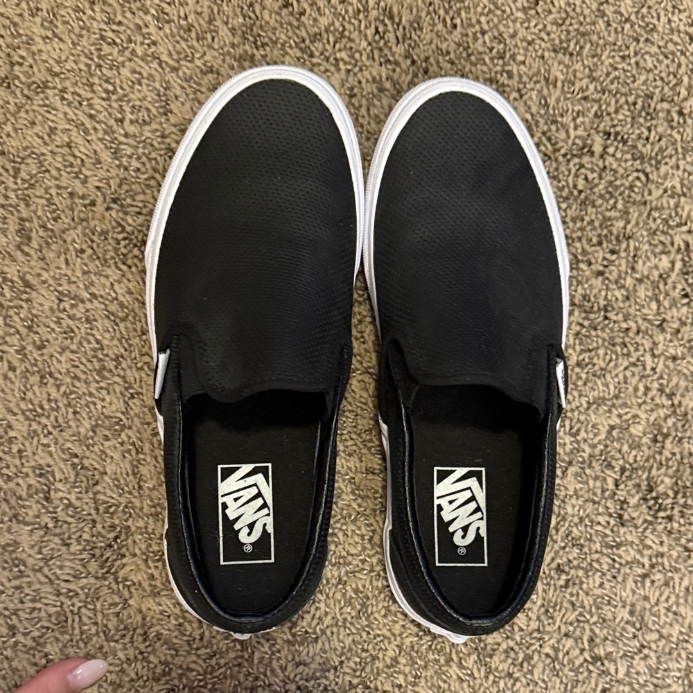 Vans Classic Black Slip-On Shoes